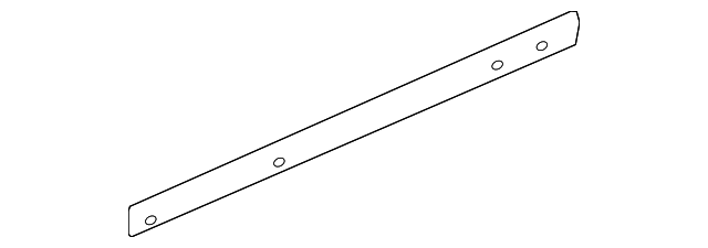 25701234 Деталь BELT W'STRIP, LEFT