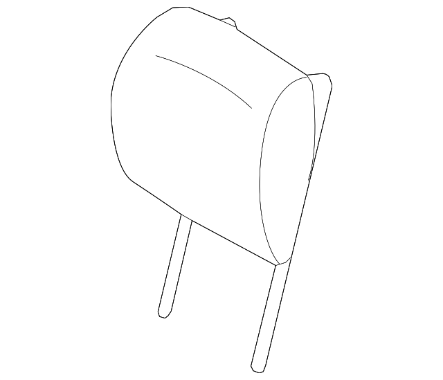 52307167365 Деталь HEADREST, LEFT