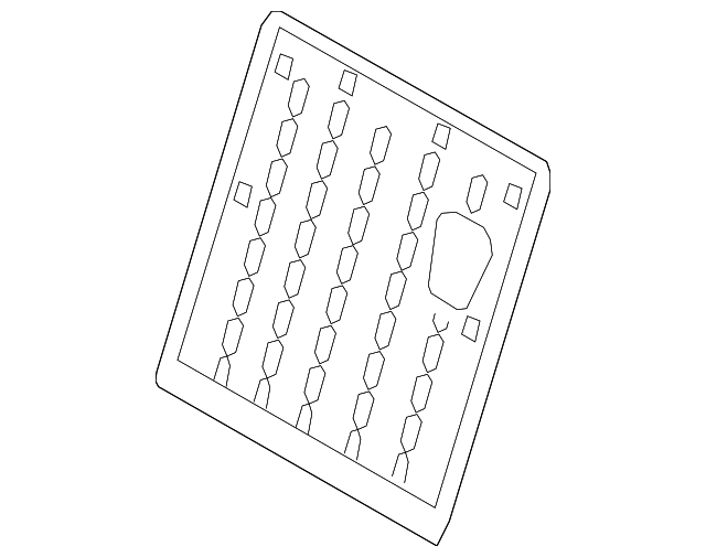 52-30-6-980-922 Деталь SEAT BACK PANEL, RIGHT