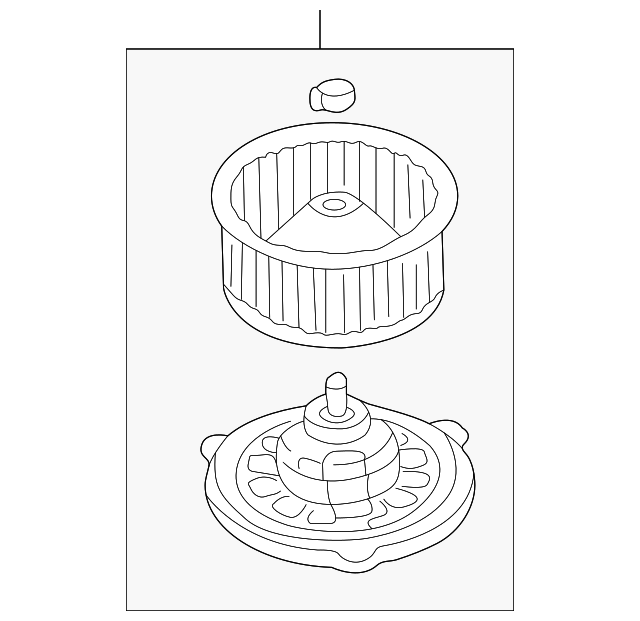 CB07-61-B10A Деталь FAN & MOTOR