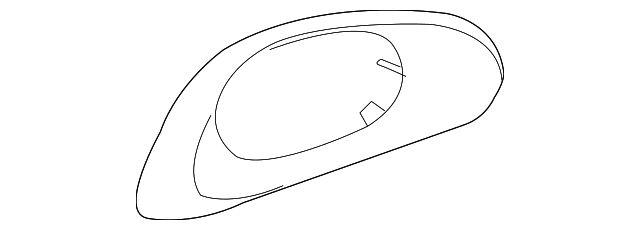 15176948 HANDLE BEZEL, RIGHT
