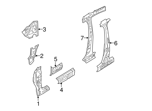 Jetta CENTER PILLAR & ROCKER