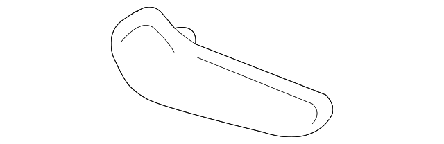 23451933 Деталь RECLINE HANDLE