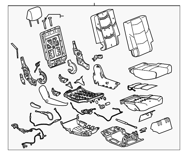 23293635 Деталь SEAT ASSY
