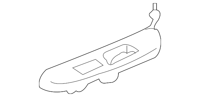 74231-0R010-B0 Деталь SWITCH BEZEL, RIGHT