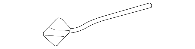 81643-2E010 AIR DEFLECTOR LINK, RIGHT