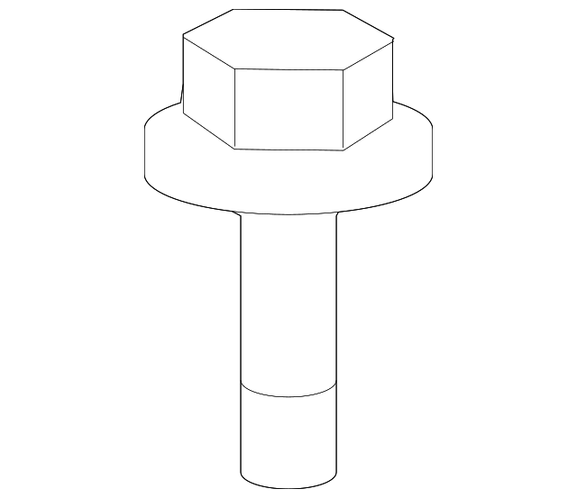 90080-11348 FENDER BOLT, LEFT