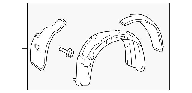 53806-33020 FNDR LINER ASSY, LEFT