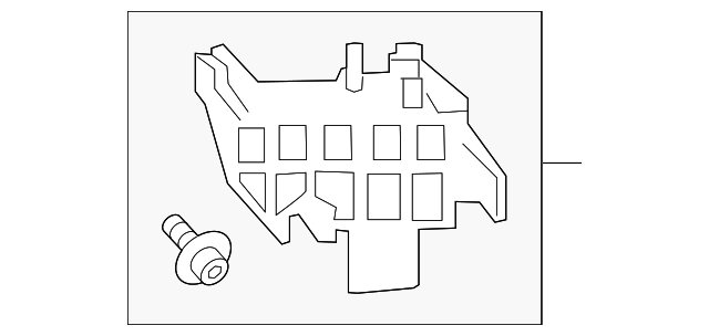 52562-30150 Деталь LENS & HOUSING RETAINER, RIGHT
