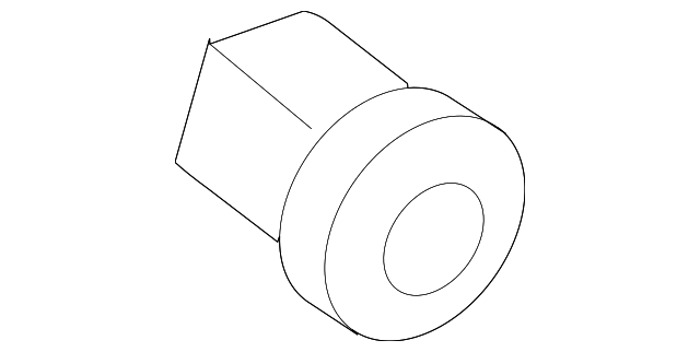 2C2Z-1012-AA Деталь WHEEL NUT