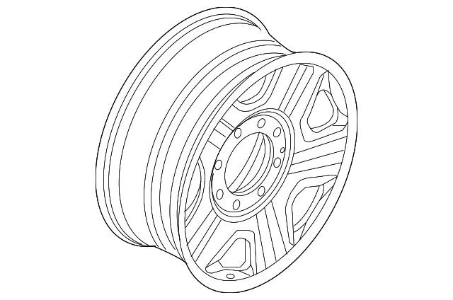 7C3Z-1015-E Деталь WHEEL, STEEL