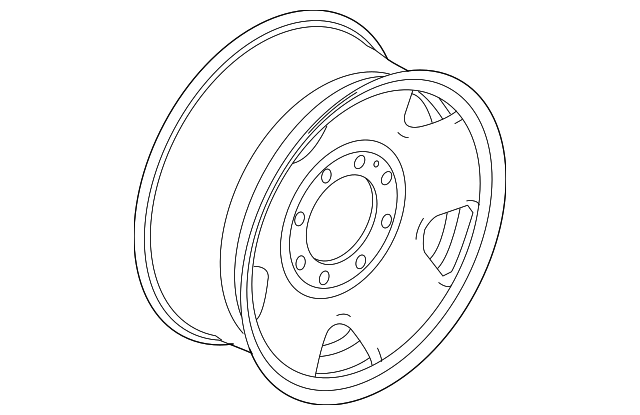 8C3Z-1015-B Деталь WHEEL, STEEL