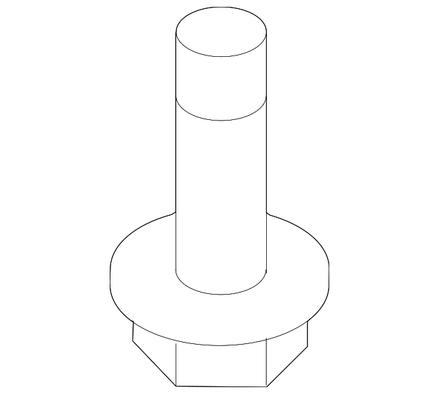 62452-07000 Деталь ENGINE CRADLE BOLT, LEFT