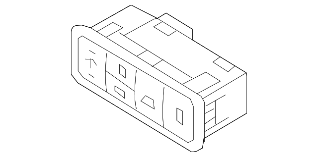93700-B1010-WYB CONTROL SWITCH