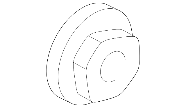 ZZ99-24-533 PULLEY LOCK NUT