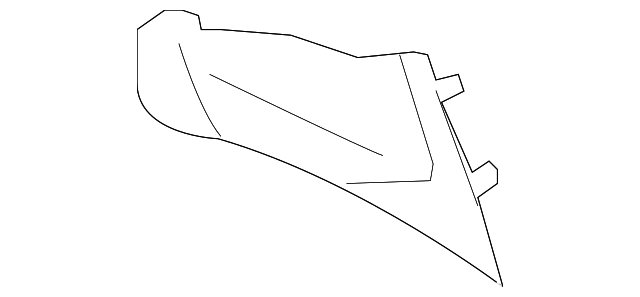 55395-42011-B1 TRIM COVER, LEFT