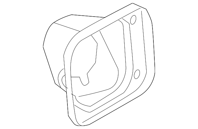 6456186Z00 Деталь FUEL POCKET