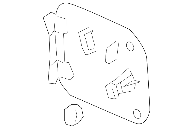 6457086Z00 Деталь FUEL DOOR