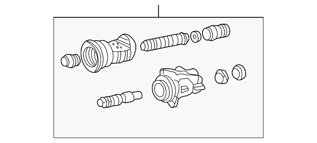 F4UZ3D517A Деталь SHAFT ASSY