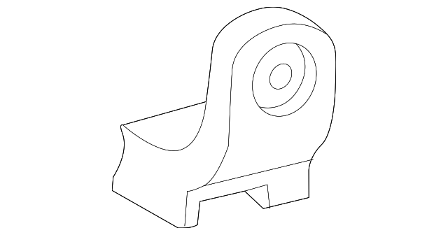 82673-0R010 JUNCTION BLOCK UPPER BRACKET, LEFT