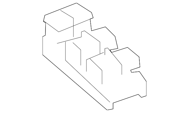 84820-0E020 WINDOW SWITCH, LEFT