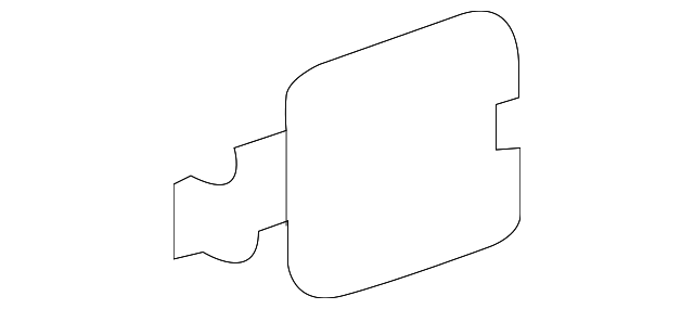 74242-0E010-A0 DOOR TRIM PANEL PLUG, LEFT