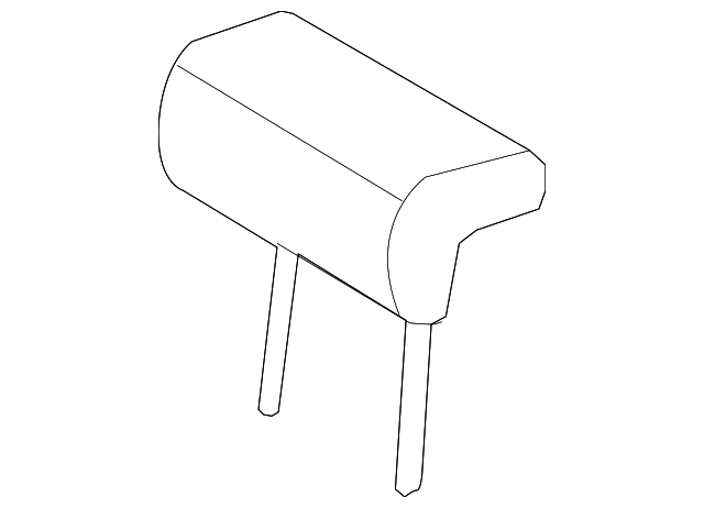 89700-0W550-J9X Деталь HEADREST, RIGHT
