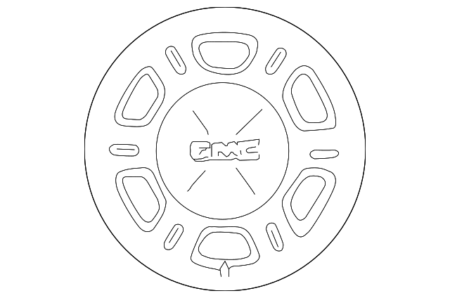 12451753 WHEEL, ALLOY