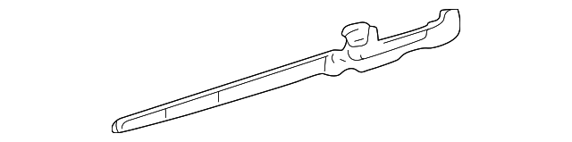 F5TZ78502C06A Деталь GUIDE RAIL, RIGHT