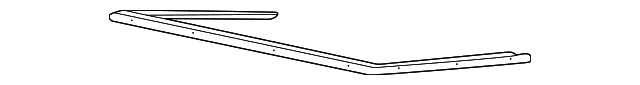 F5TZ78502A24A Деталь LOWER PANEL