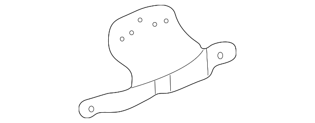 8889860200 Деталь HINGE PLATE