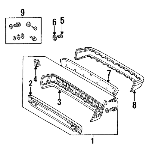 190D REAR BUMPER