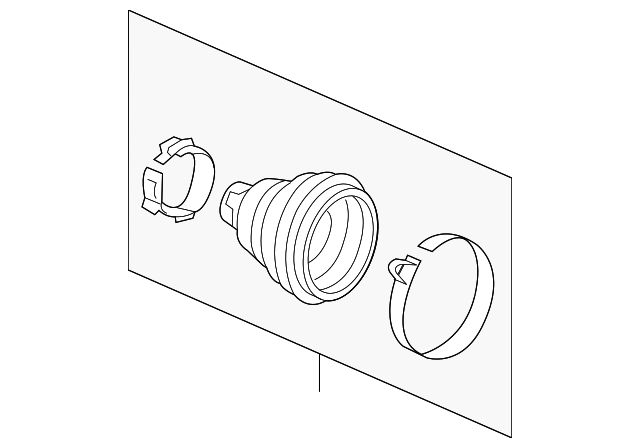 44017-TZ4-305 Деталь BOOT SET, INBOARD