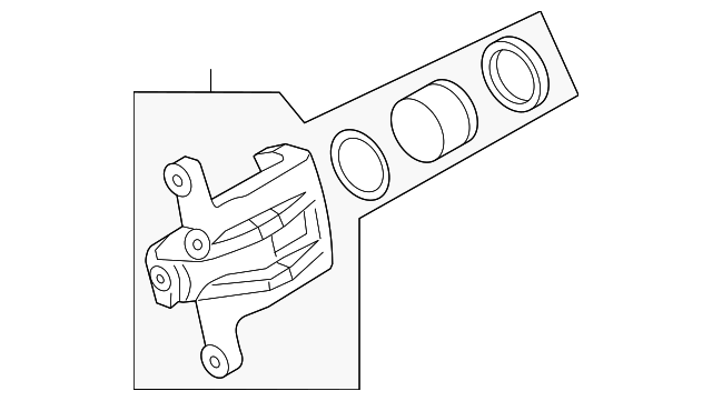 5541085Z00 Деталь CYLINDER, RIGHT