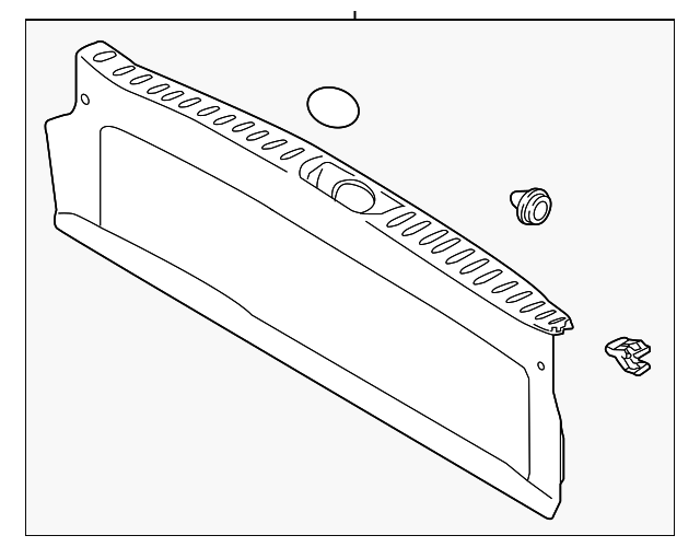 85770-A9500GBU SILL TRIM
