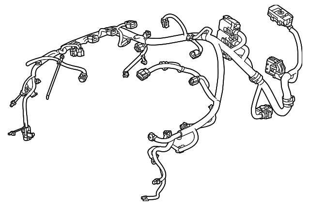 95393631 Деталь ENGINE HARNESS