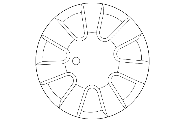 D0300-EN11B Деталь WHEEL, ALLOY