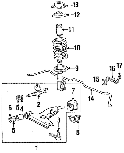 Precis SUSPENSION COMPONENTS 2