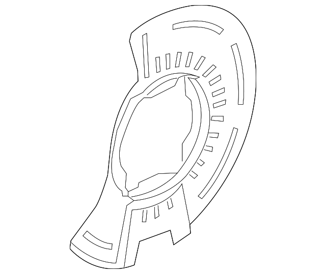 51756-C5000 SPLASH SHIELD, RIGHT