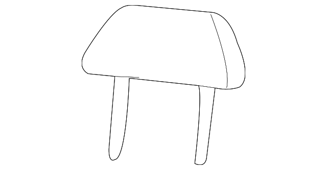 12548985 HEADREST, LEFT