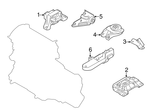 3 ENGINE & TRANS MOUNTING