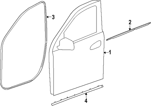 GL550 DOOR & COMPONENTS