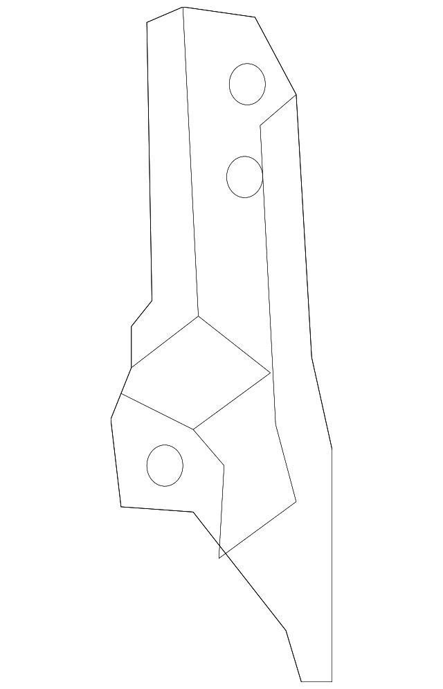 68170-3SG0A Деталь INSTRUMENT PANEL STAY