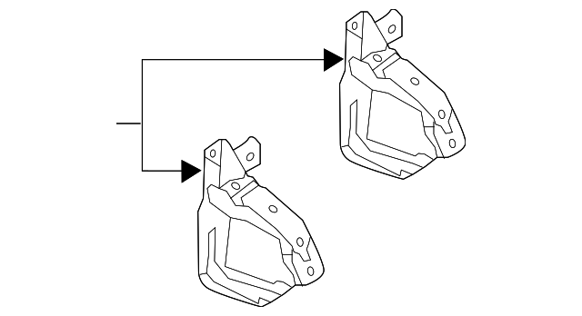 67501-3SG0A Деталь KNEE BOLSTER, LEFT