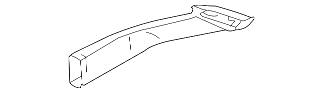 7368164J00 Деталь DEFROSTER DUCT, RIGHT