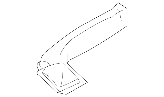 7369164J00 Деталь DEFROSTER DUCT, LEFT