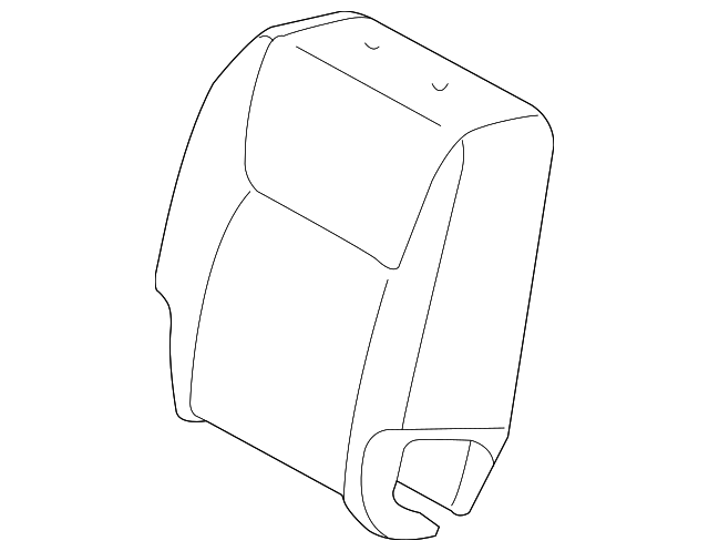 79013-AE340-B0 Деталь SEAT BACK COVER, RIGHT