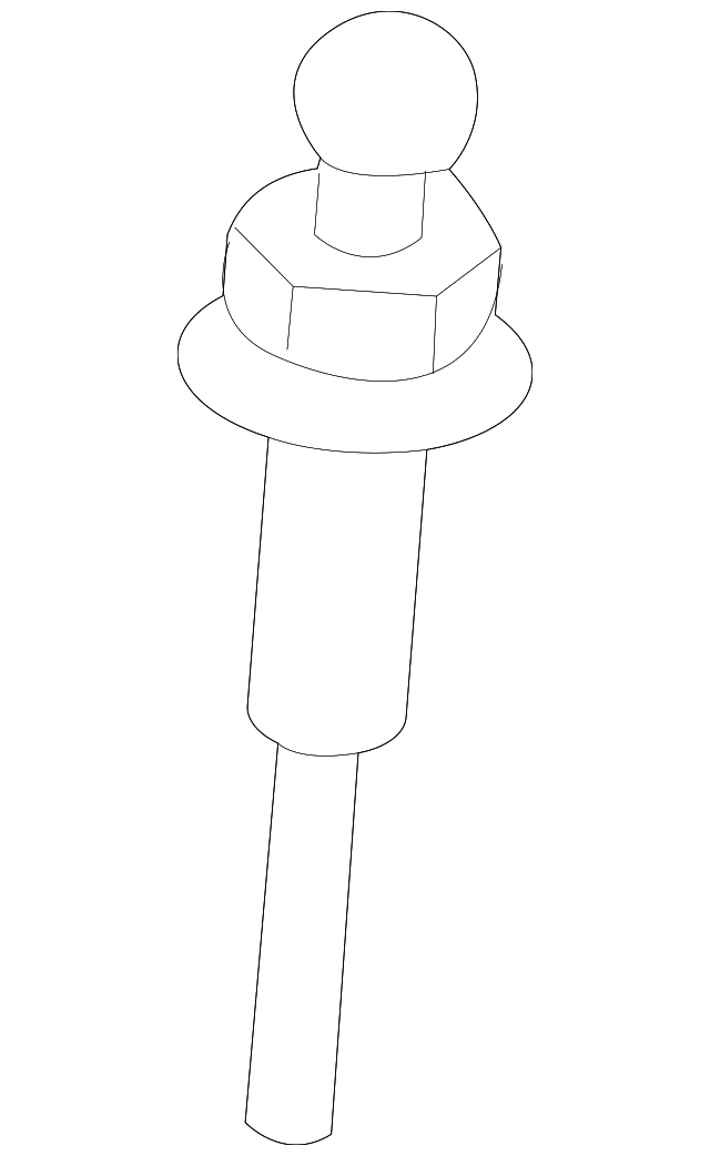 F2GZ-6A957-A Деталь ENGINE COVER STUD