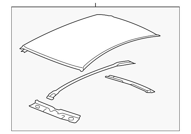 89025206 Деталь ROOF PANEL