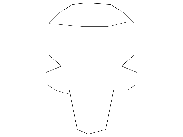 6510885AA FILLER PIPE CLIP